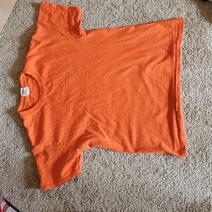 Orange shirt